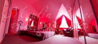 Massage room interior — Moulin Rouge Kyiv